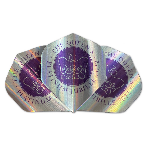 Commemorative Platinum Jubilee Dart Flights x 5 Sets