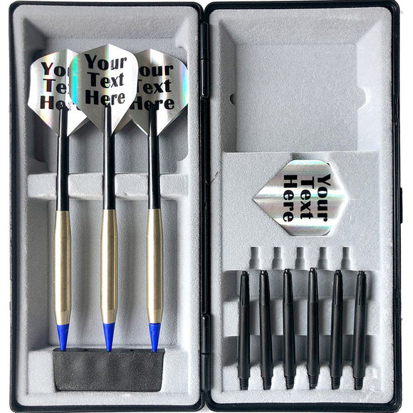 Soft Tip  Gift Set - Personalised Printed Text flights